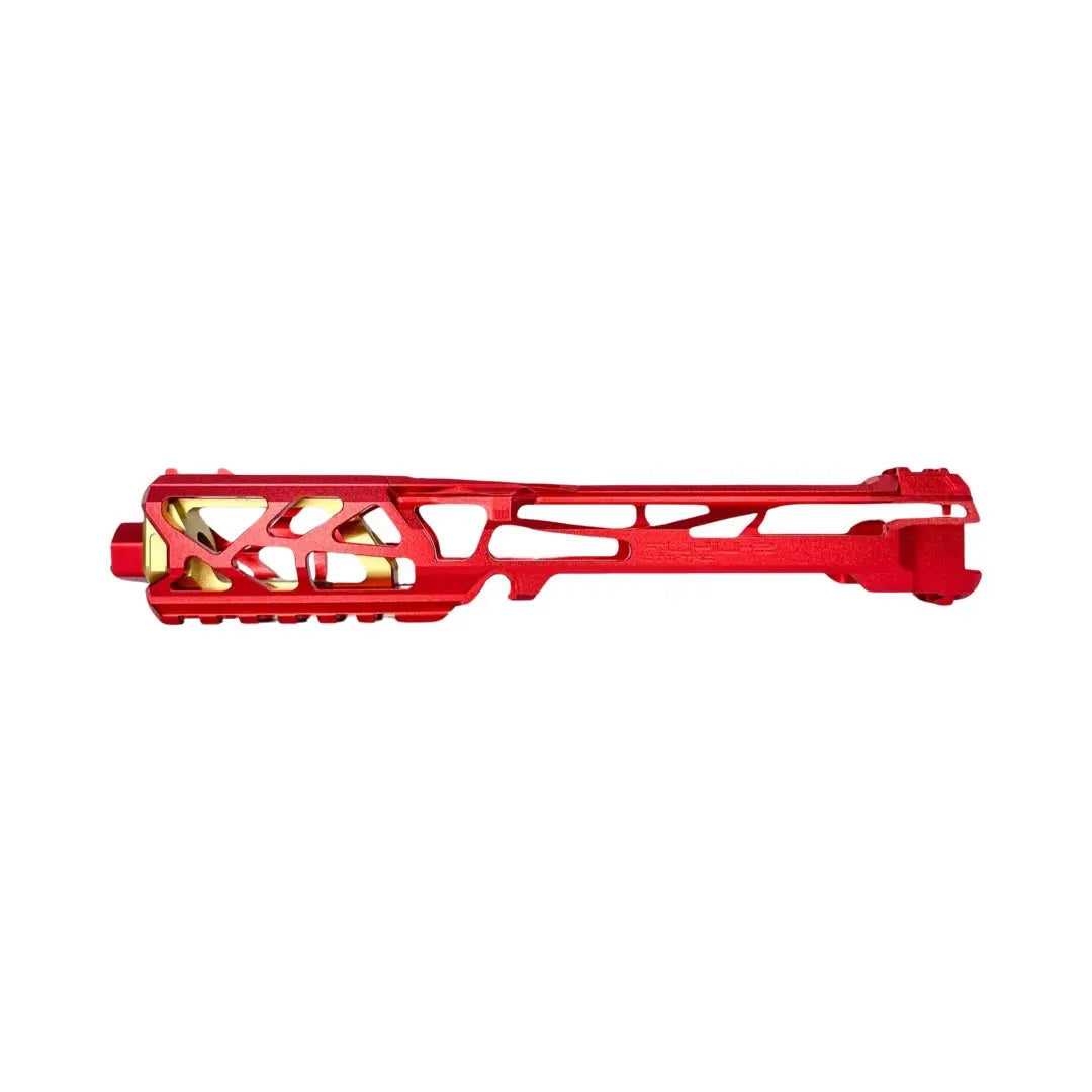 CTM AAP-01/C Fuku-2 CNC skeleton upper for AAP-01/C, red and gold