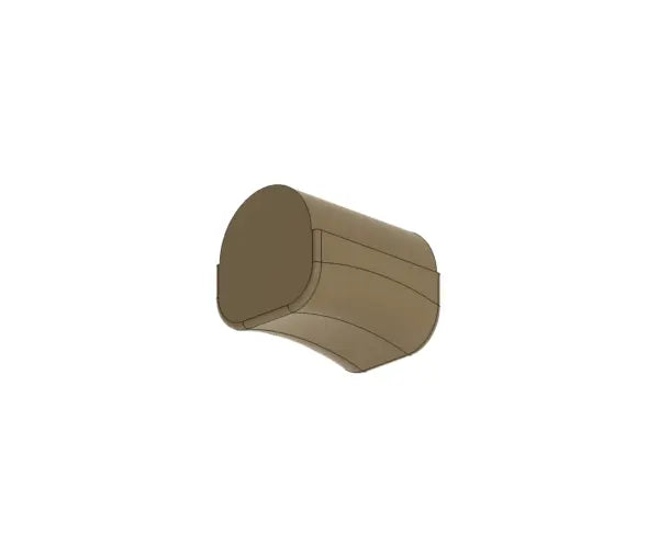 Silent industries - Black Nub for Alpha (hard) Ebog Designs - Airsoft 