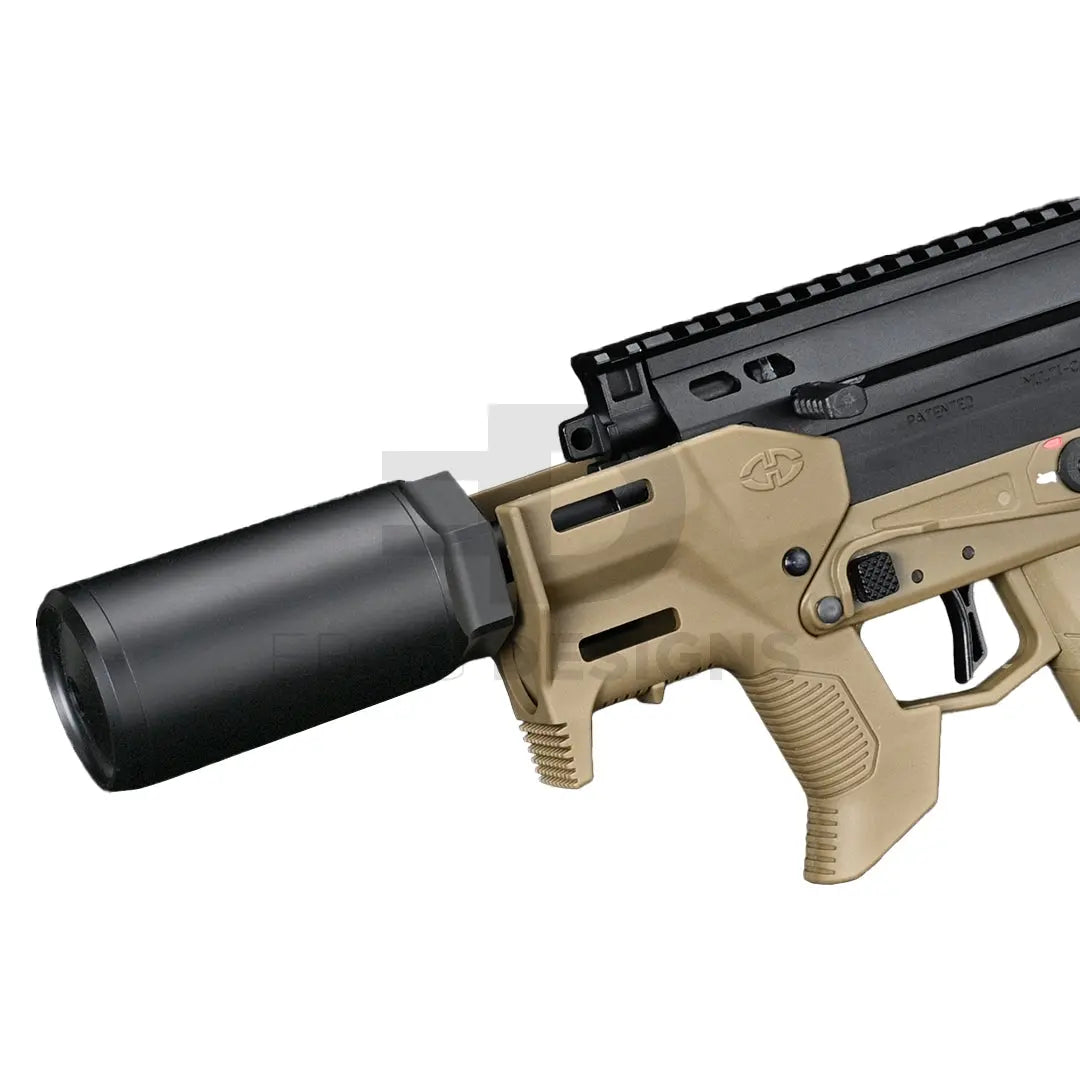 Silverback “Fat Can” Dummy Suppressor, 14mm CCW Socom Tactical Airsoft - Airsoft 