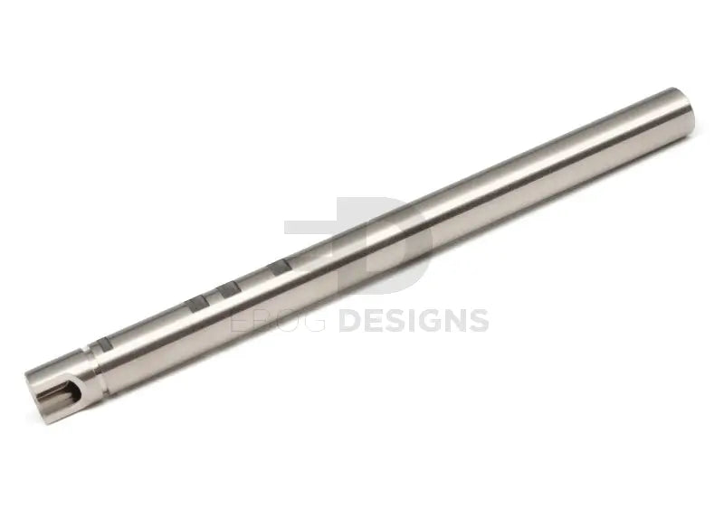 TTI 6.03mm precision stainless steel inner barrel with a GBB-cut hop window, for gas blowback airsoft pistols