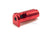 TTI AAP-01 adjustable power valve in red anodised aluminium, a CNC nozzle valve with a grub-screw adjuster to fine-tune muzzle velocity