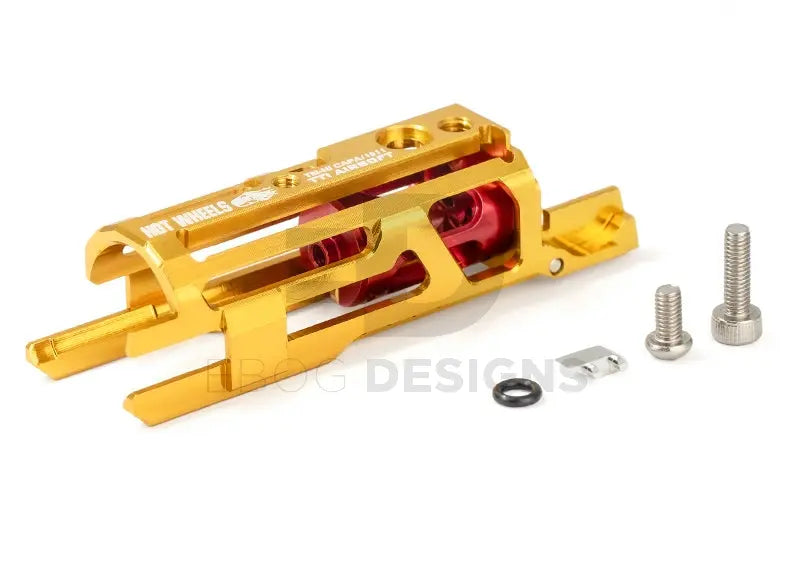 TTI - Hot Wheels series TM Hicapa / 1911
7075 CNC Zero Friction Light Weight
Blowback Housing - Gold TTI - Airsoft 