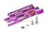 TTI Hot Wheels 7075 CNC zero-friction lightweight blowback housing for Tokyo Marui Hi-Capa and 1911 GBB, in purple, with included screws, o-ring and plate