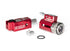 TTI TM MWS M4 7075 one-piece full-CNC TDC hop-up chamber and adjuster set in red, engraved TM-MWS-M4 TTI Airsoft, with hop nub and O-ring