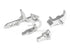 TTI - WE/AW HI CAPA 4.3/5.1 Full CNC Stainless Steel Sear Set Ebog Designs - Airsoft 