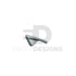 Vorsk 1911 VP-X Replacement Part 71 - Thumb Safety Right Silver Ebog Designs - Airsoft 