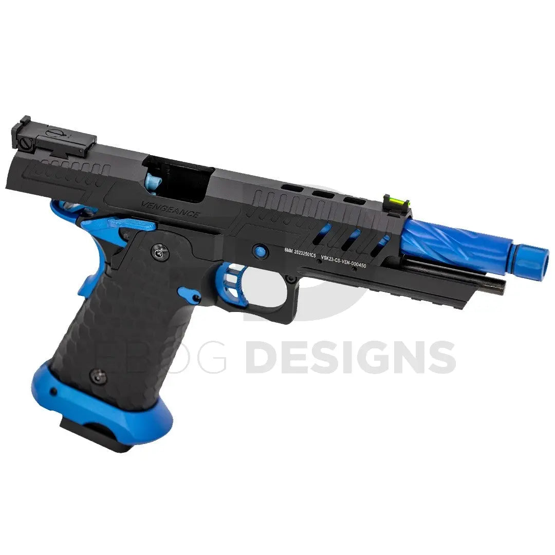 Vorsk Hi-Capa CS Vengeance 5.1 GBB Pistol (Black) (V-Blue Match) Vorsk - Airsoft 