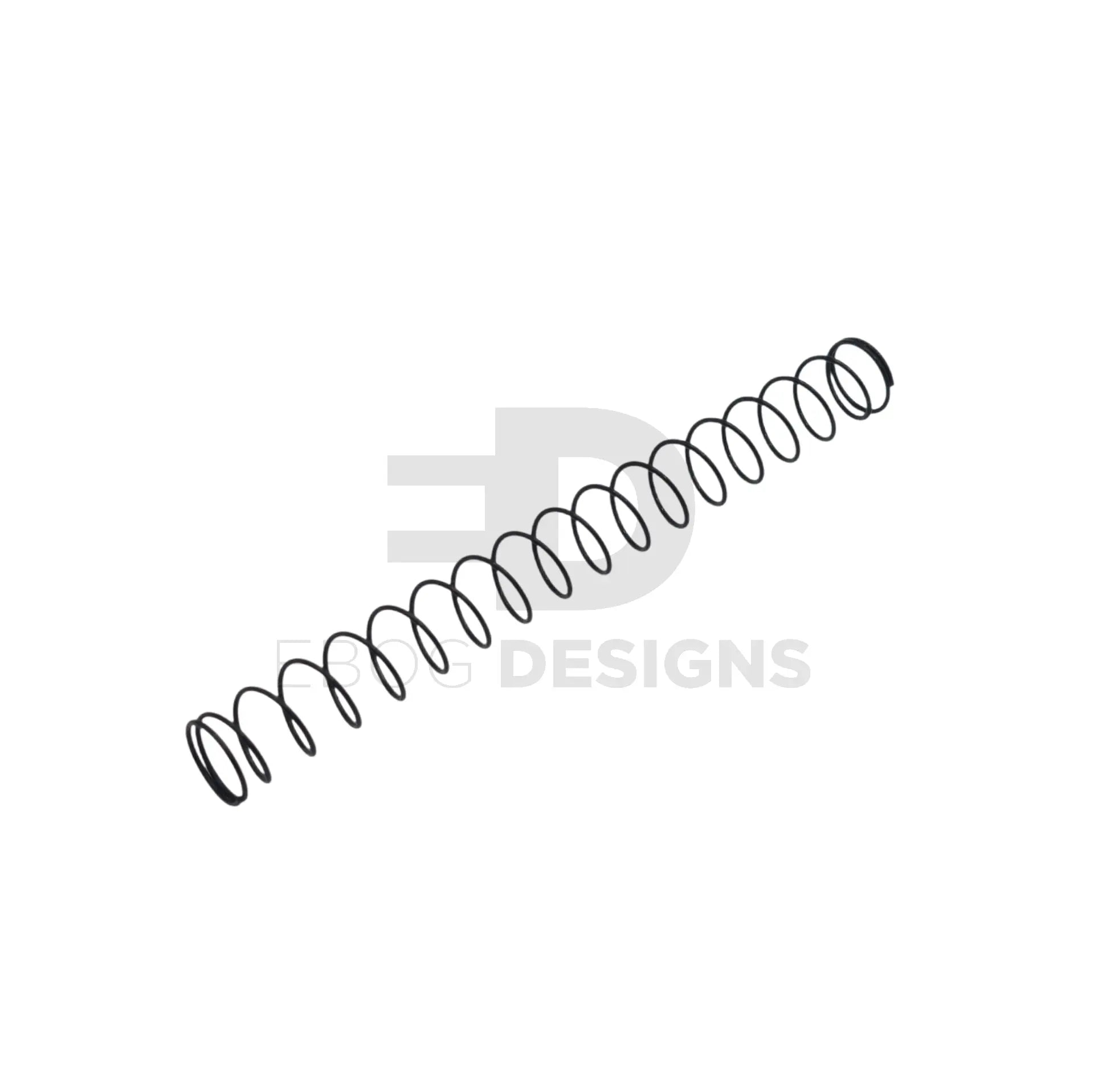 Vorsk Vengeance Hi-Capa Replacement Part 27 - 3.8 Recoil Spring Ebog Designs - Airsoft 