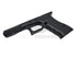 WE G17 G18c replacement part 1 - lower frame gen3 - Black WE