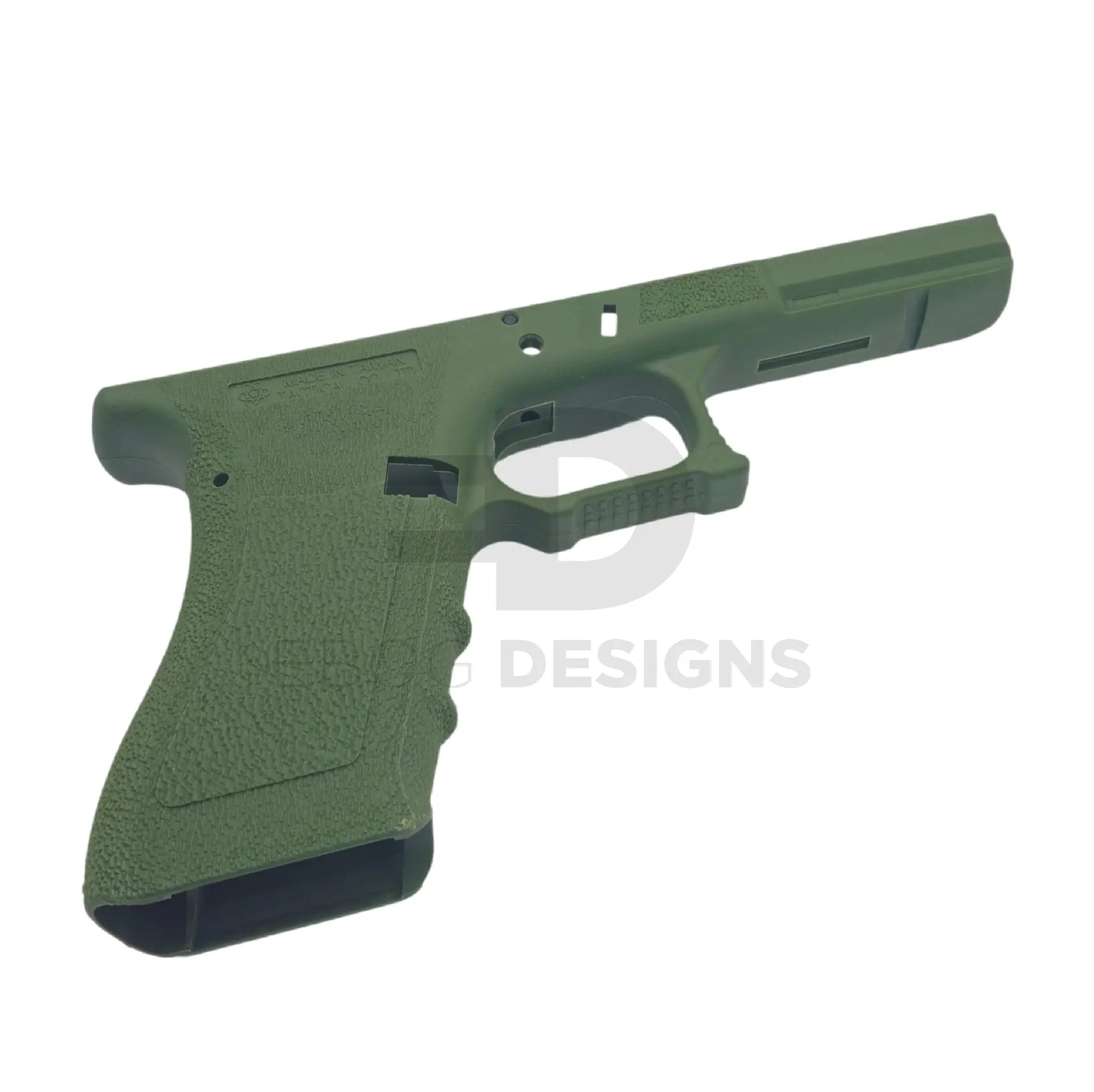 WE G17 G18c replacement part 1 - lower frame gen4 ( Stippled ) Olive WE - Airsoft 