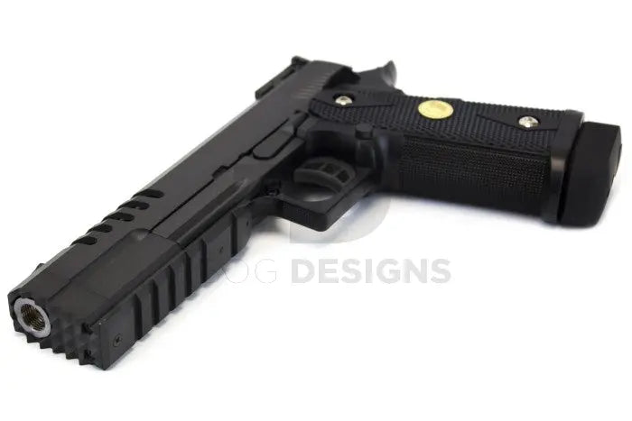 WE Hi-Capa 5.2 GBB Pistol (K) Black WE - Airsoft 