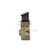 Warrior laser-cut single snap mag pouch, 9mm short, Multicam