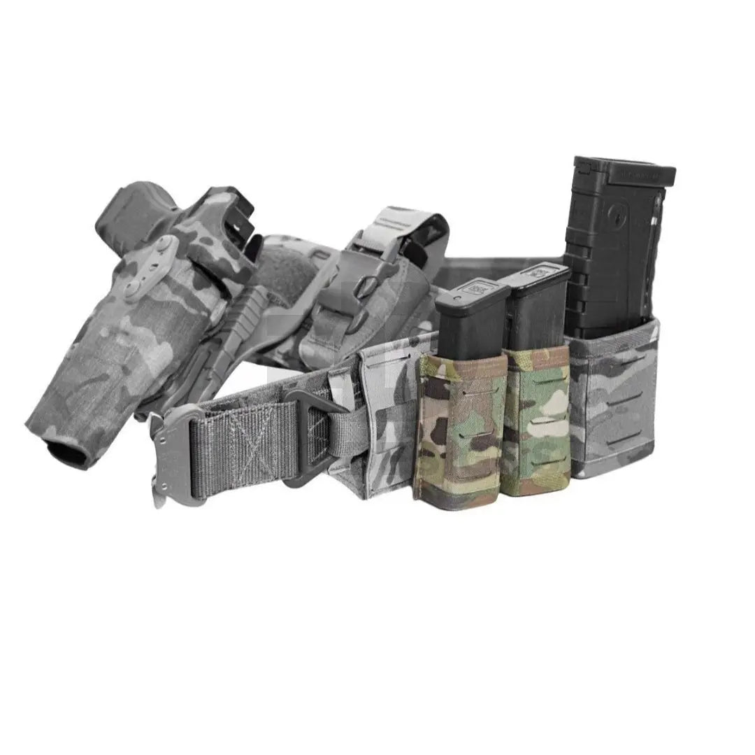 Warrior Laser Cut Single Snap Mag Pouch 9mm Short Multicam Ebog Designs - Airsoft 