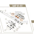 Action Army AAP-01 parts diagram with the pair of hop chamber nuts, part 10, outlined