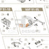 Action Army AAP-01 parts diagram with the trigger pin, part 30, outlined