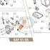 Action Army AAP-01 parts diagram with the hammer sear, part 51, outlined
