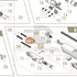 Action Army AAP-01 parts diagram with the nozzle block, part 69, outlined
