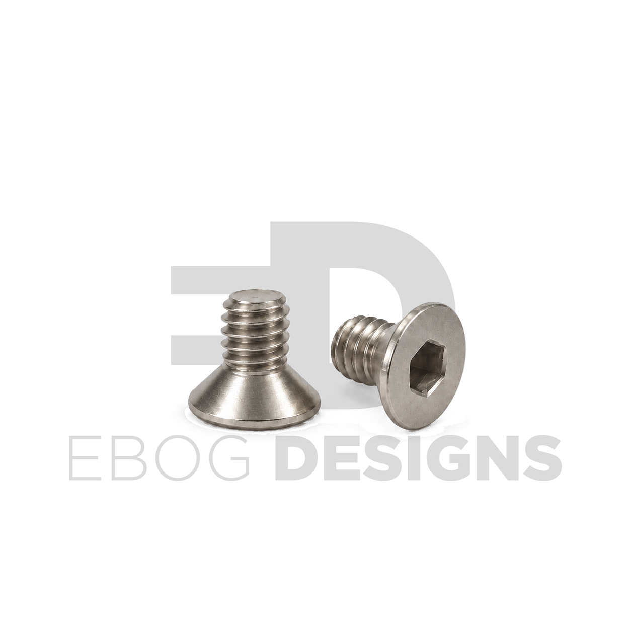 Ebog Designs AAP-01 rear sight screws, silver