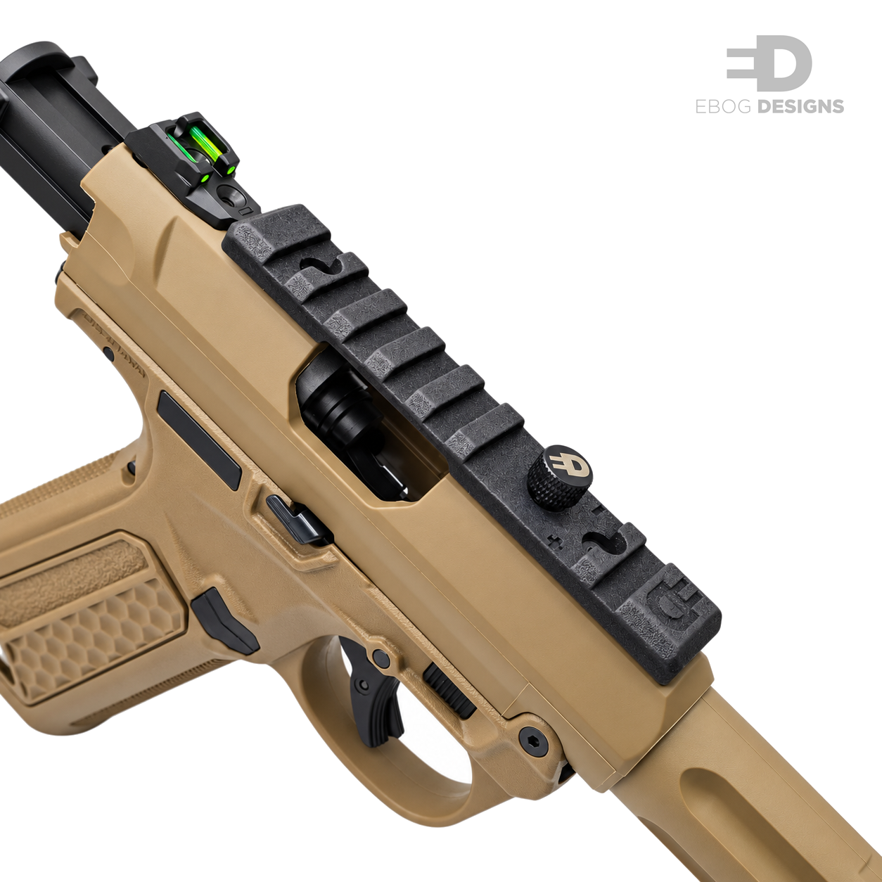 Ebog Designs AAP-01 TDC rail, shown from another angle