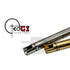 Edgi Custom Works VSR-cut precision inner barrels, shown chamber-end in steel and brass