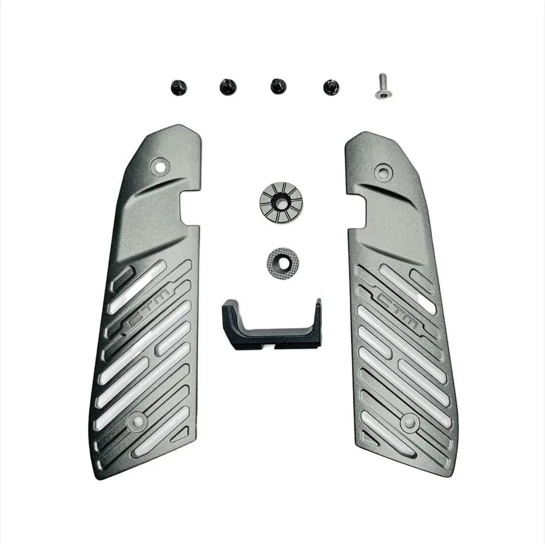 CTM Fuku-2 frame CNC aluminium accessories set, grey
