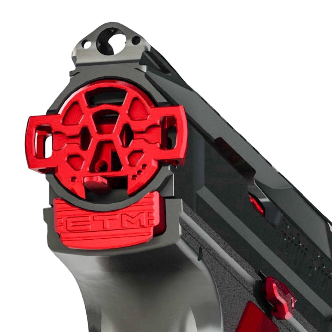 CTM CNC Enlarged Upper Lock for AAP-01/C - Silver