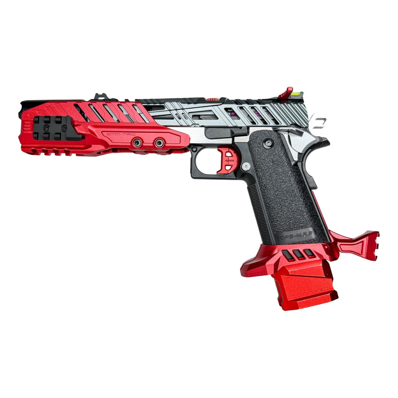 CTM - CNC Large Flared Magwell for Hi-Capa (Red)