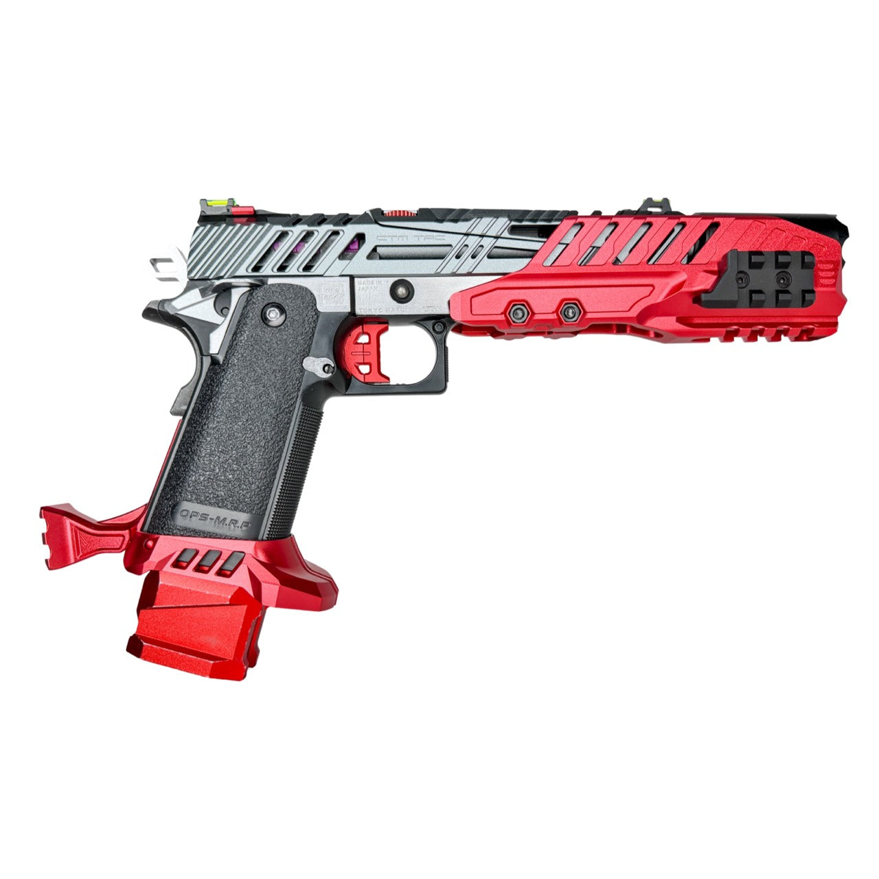 CTM - CNC Large Flared Magwell for Hi-Capa (Red)