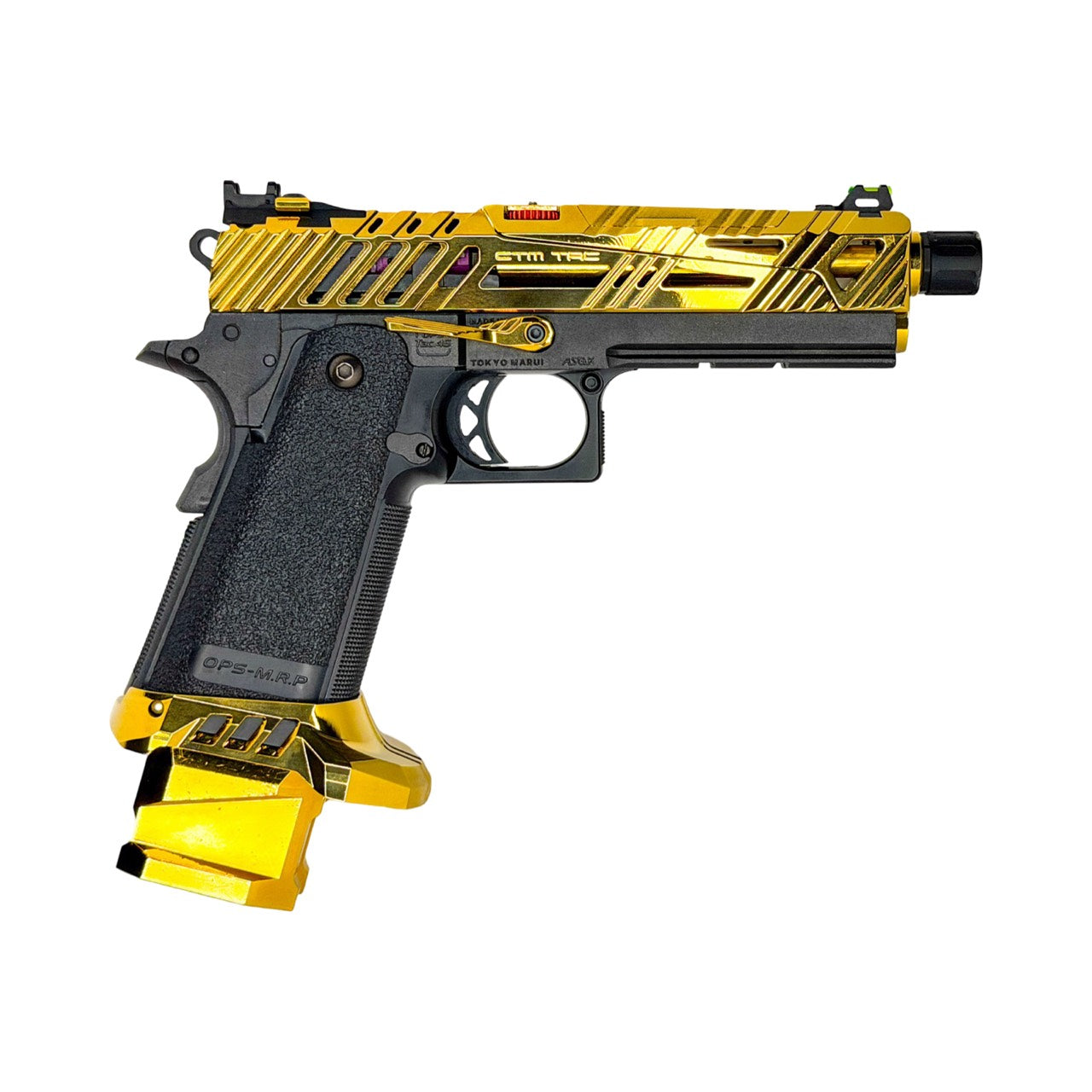 CTM - CNC Large Flared Magwell for Hi-Capa (Electroplated Gold)