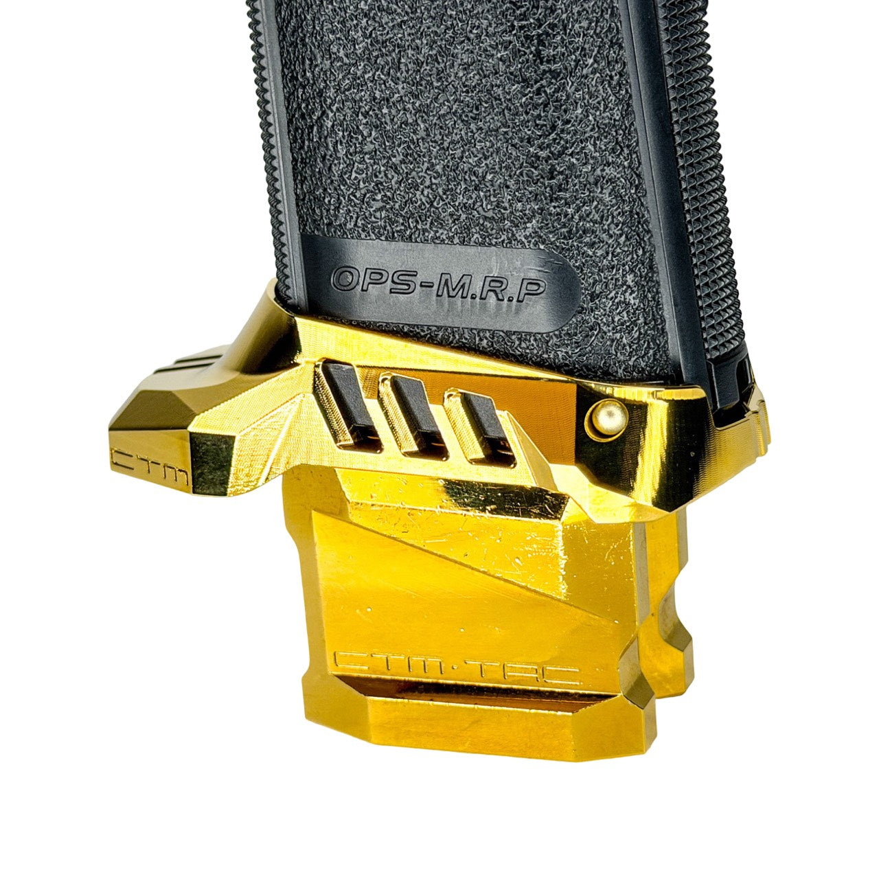 CTM - CNC Large Flared Magwell for Hi-Capa (Electroplated Gold)