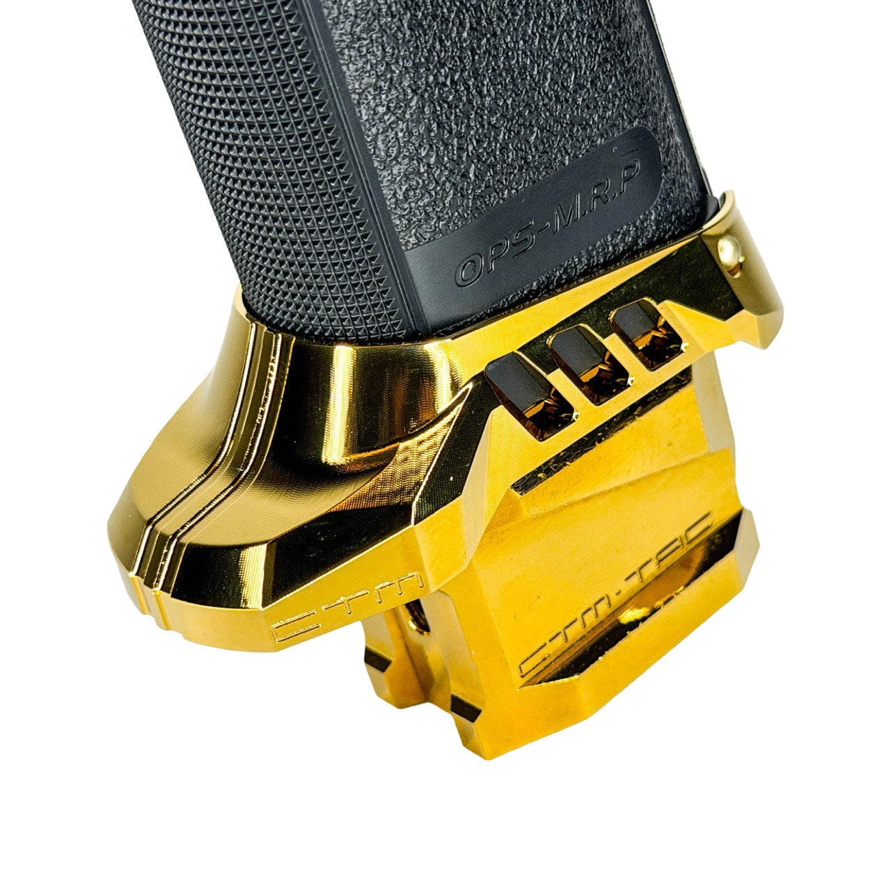 CTM - CNC Large Flared Magwell for Hi-Capa (Electroplated Gold)