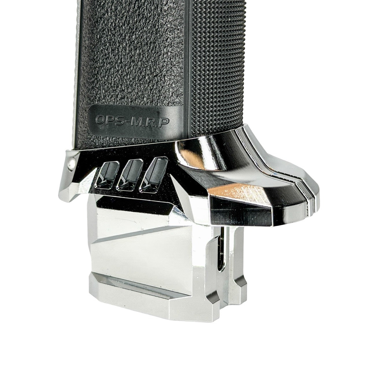 CTM - CNC Large Flared Magwell for Hi-Capa (Chrome)