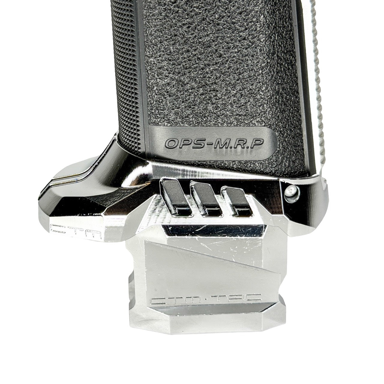 CTM - CNC Large Flared Magwell for Hi-Capa (Chrome)