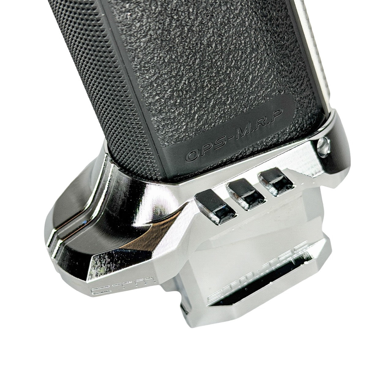 CTM - CNC Large Flared Magwell for Hi-Capa (Chrome)