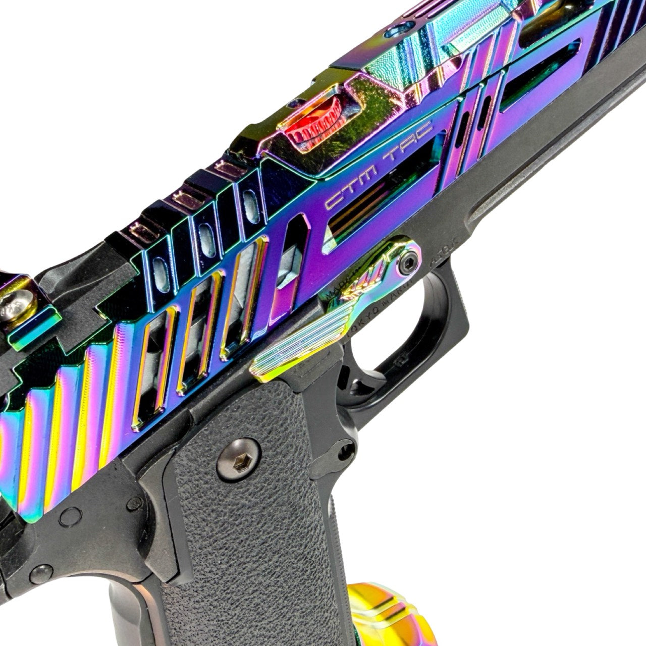CTM CNC Ambi Slide Catch - Electroplated Rainbow