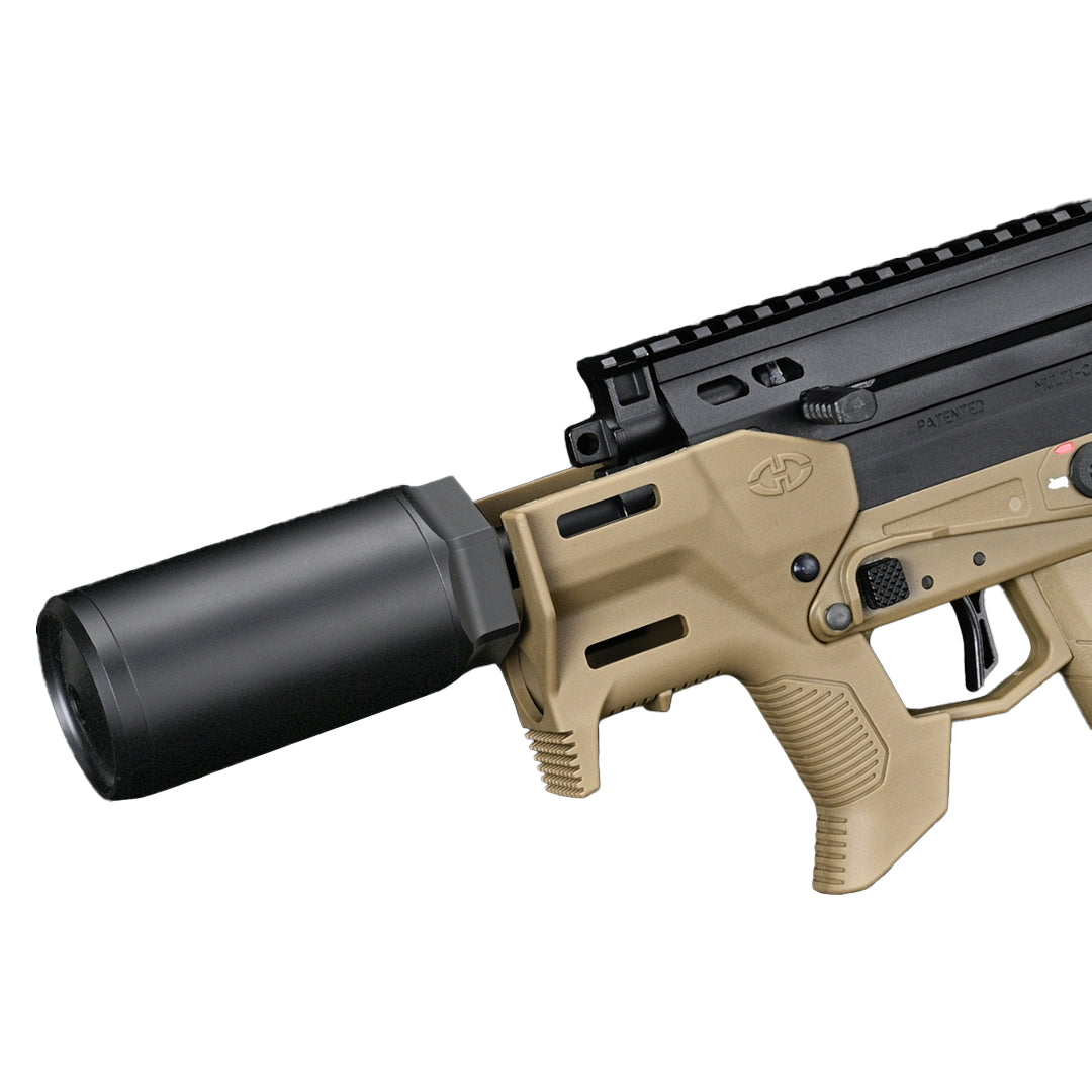 Silverback “Fat Can” Dummy Suppressor, 14mm CCW Socom Tactical Airsoft - Airsoft 