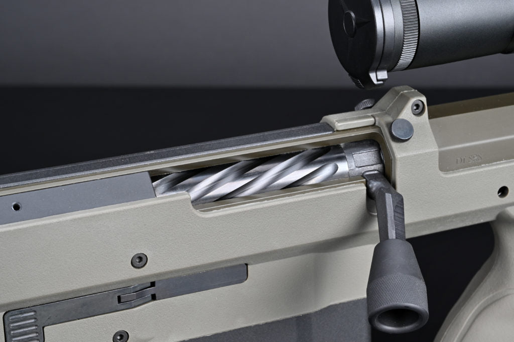 Silverback SRS Twisted Stainless Steel Cylinder Socom Tactical Airsoft - Airsoft 