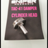 Sniper Mechanics TAC-41 damper cylinder head, GBB version, a stainless head with dual bore nozzle on its branded card