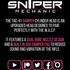 Sniper Mechanics TAC-41 damper cylinder head product card: dual bore nozzle design and built-in 40A damper pad