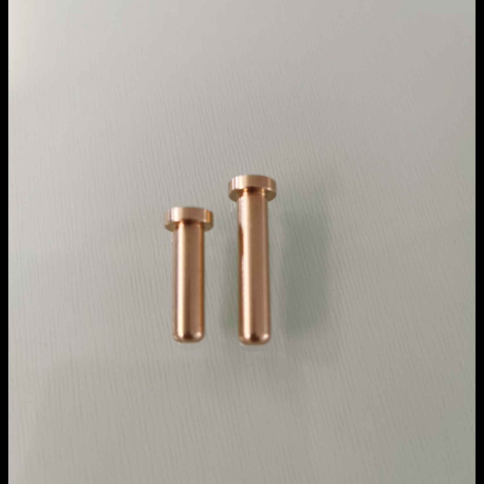Sniper Mechanics TAC-41 GBB W.A.S.P air brakes, a pair of gold-coloured brake pieces
