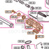Tokyo Marui Hi-Capa 4.3 parts diagram with the 4.3 blowback unit set with piston head, parts H43-5, H51-14, H51-15, H51-16, H43-26 and H43-27, outlined
