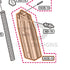 Tokyo Marui Hi-Capa 4.3 Dual Stainless parts diagram with the magazine case, part H43B-15, outlined