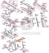 Full Tokyo Marui Hi-Capa 4.3 parts diagram showing where the 4.3 magazine release (parts H43-18, H51-62 and H51-63) fits