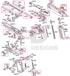 Full Tokyo Marui Hi-Capa 4.3 parts diagram showing where the rear sight (part H43-3) fits