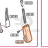 Tokyo Marui Hi-Capa 5.1 parts diagram with the hammer grip block, part H51-68, outlined