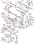 Full Tokyo Marui Hi-Capa 5.1 Stainless parts diagram showing where the recoil spring guide plug (part 51S-4) fits