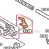Tokyo Marui Hi-Capa 5.1 Stainless parts diagram with the right thumb safety, part 51S-7, outlined