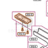 Tokyo Marui Hi-Capa 5.1 Stainless parts diagram with the frame rail and its screws, parts 51S-12 and 51S-13, outlined