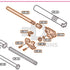 Tokyo Marui Hi-Capa 5.1 parts diagram with the 5.1 barrel and hop assembly, parts H51-25 to H51-32, outlined