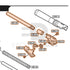 Tokyo Marui Hi-Capa D.O.R parts diagram with the barrel and hop assembly, parts GBB2-25, GBB2-26, GBB2-30, GBB2-35, H51-25, H51-26, H51-29, H51-30 and H51-31, outlined
